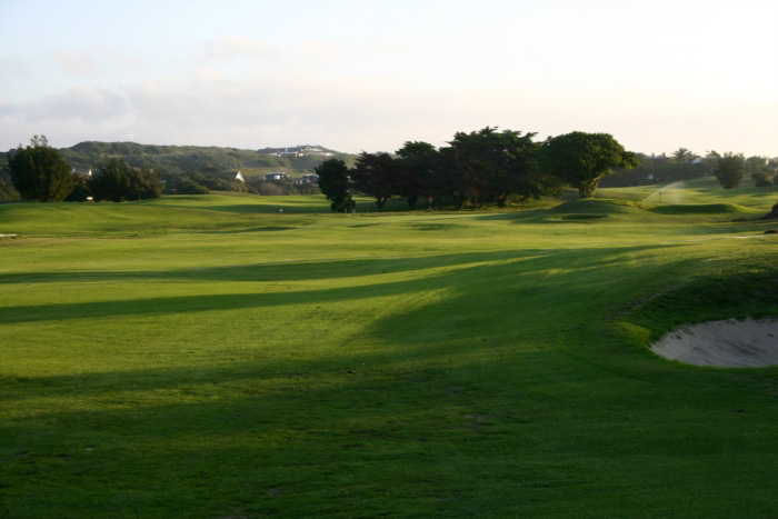 St Francis Bay Golfplatz in St Francis Bay, stliches Kap, Sdafrika