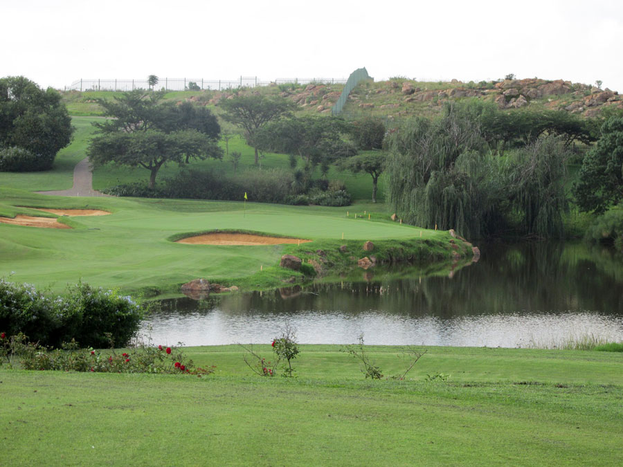 Krugersdorp Golfplatz in Krugersdorp, Gauteng, Sdafrika