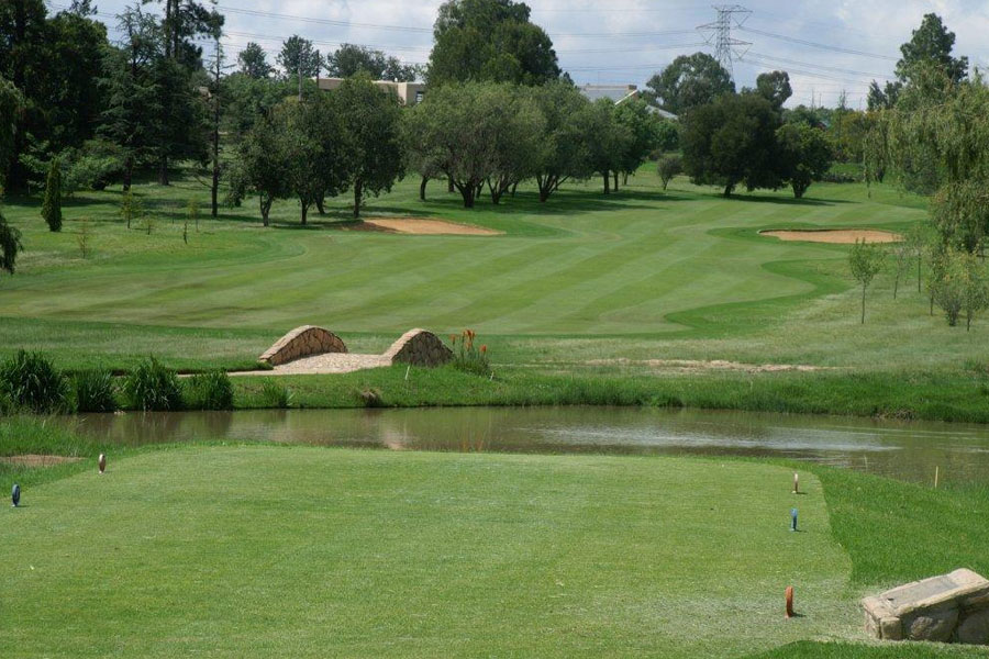 Kyalami Golfplatz in Midrand, Gauteng, Sdafrika