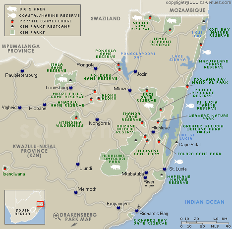 N�rdliches KwaZulu Natal Wildparks