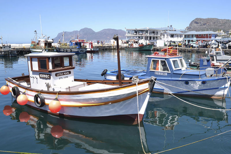 Das kleine Fischerdorf Kalk Bay