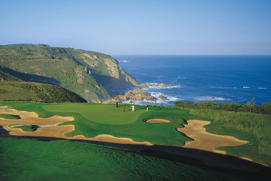 Pezulu Golfplatz in Knysna, Garden Route, Sdafrika