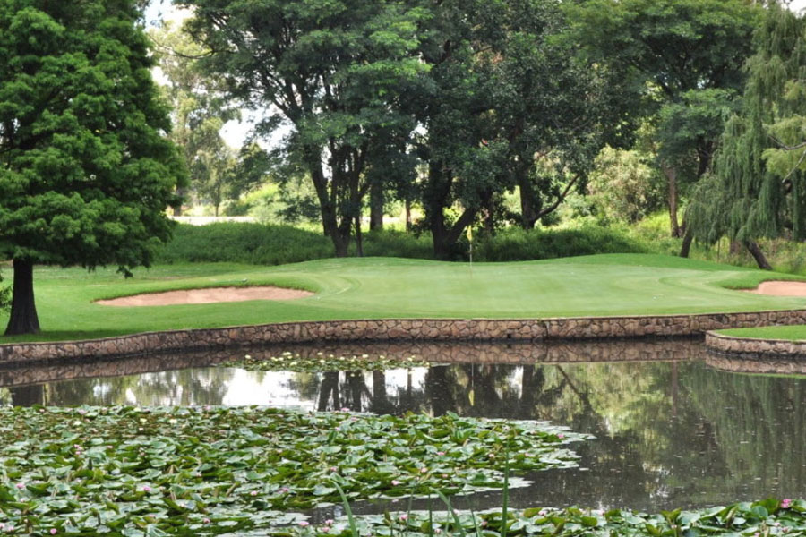 ERPM Golfplatz in Boksburg, Johannesburg, Südafrika
