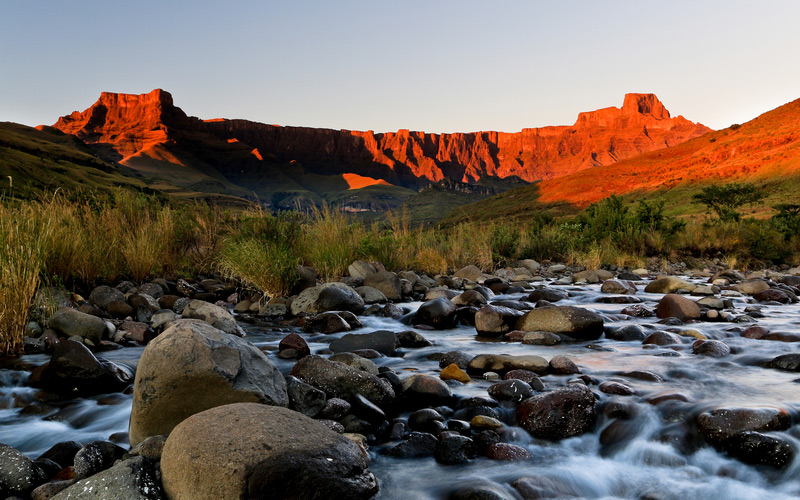 Die Drakensberge, Sdafrika