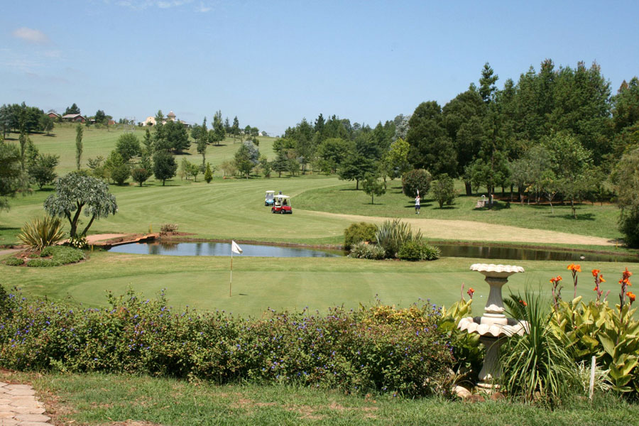 Sakabula Golfplatz in Howick, Natal Midlands, KwaZulu Natal, Sdafrika