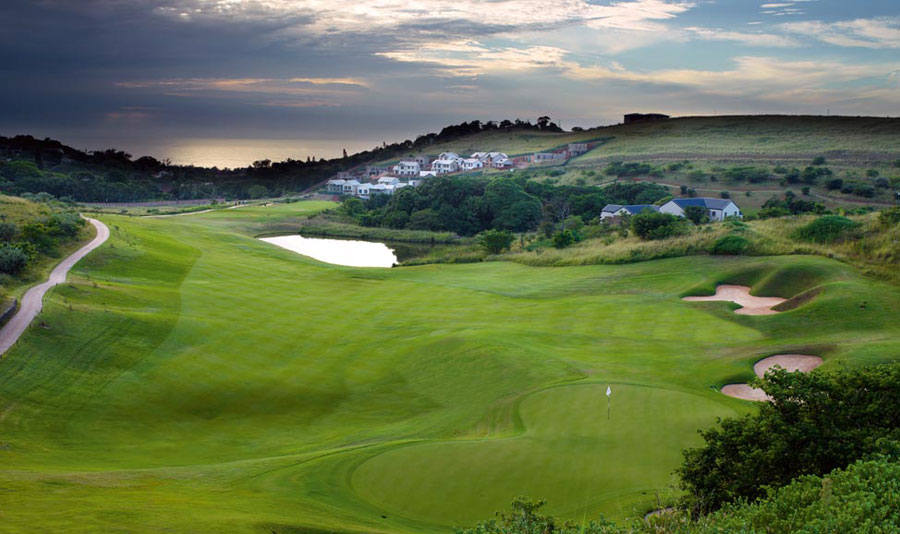 Simbithi Golfplatz in Ballito, KwaZulu Natal, Sdafrika