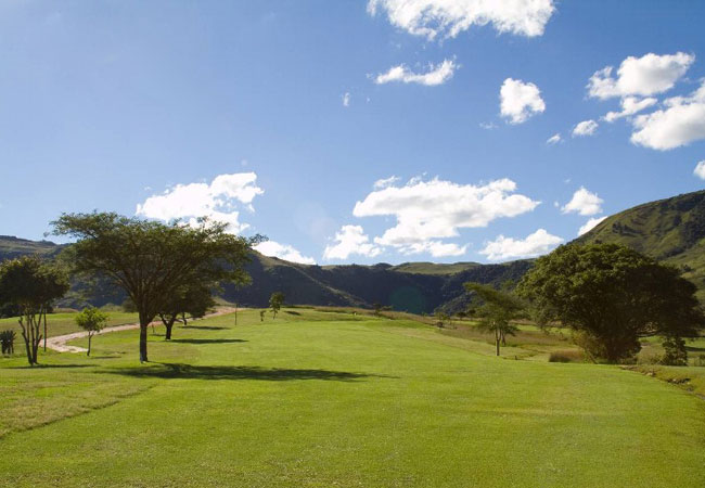 Badplaas Golfplatz in Badplaas, Mpumalanga, Sdafrika