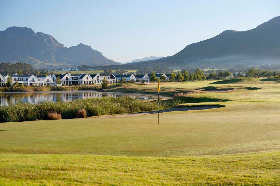 De Zalze Golfplatz in Stellenbosch