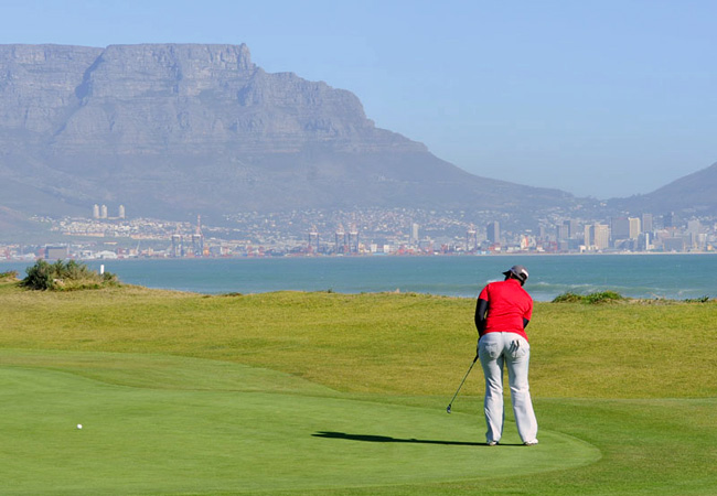 Milnerton Golfplatz in Milnerton, Kapstadt, Südafrika
